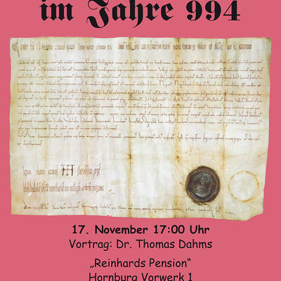 Bild vergr&ouml;&szlig;ern: 1025 Jahre Hornburg - Vortrag von Dr. Dahms