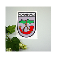 Aufkleber "Stadtwappen Hornburg" 